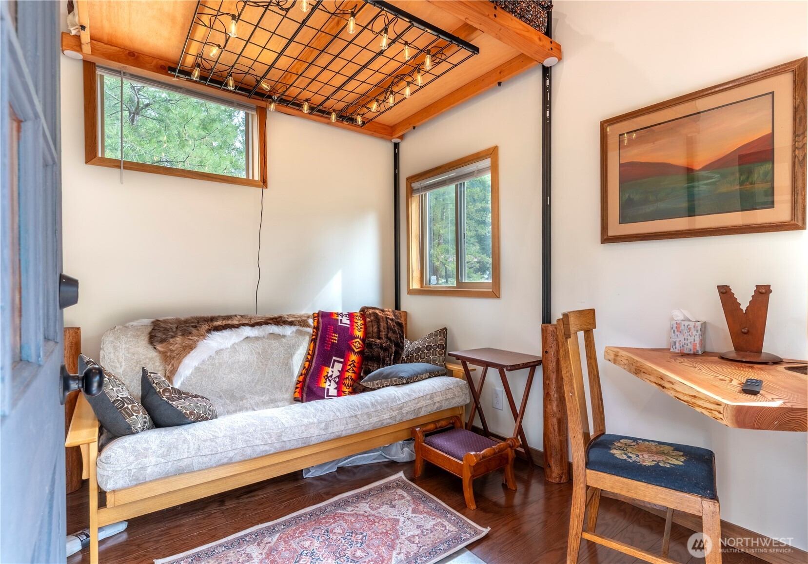 11 Littell Road Mazama, WA 98833 - Photo 3 of 15 a living room with furniture and a window