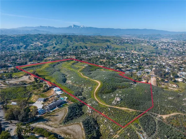 an aerial view of a