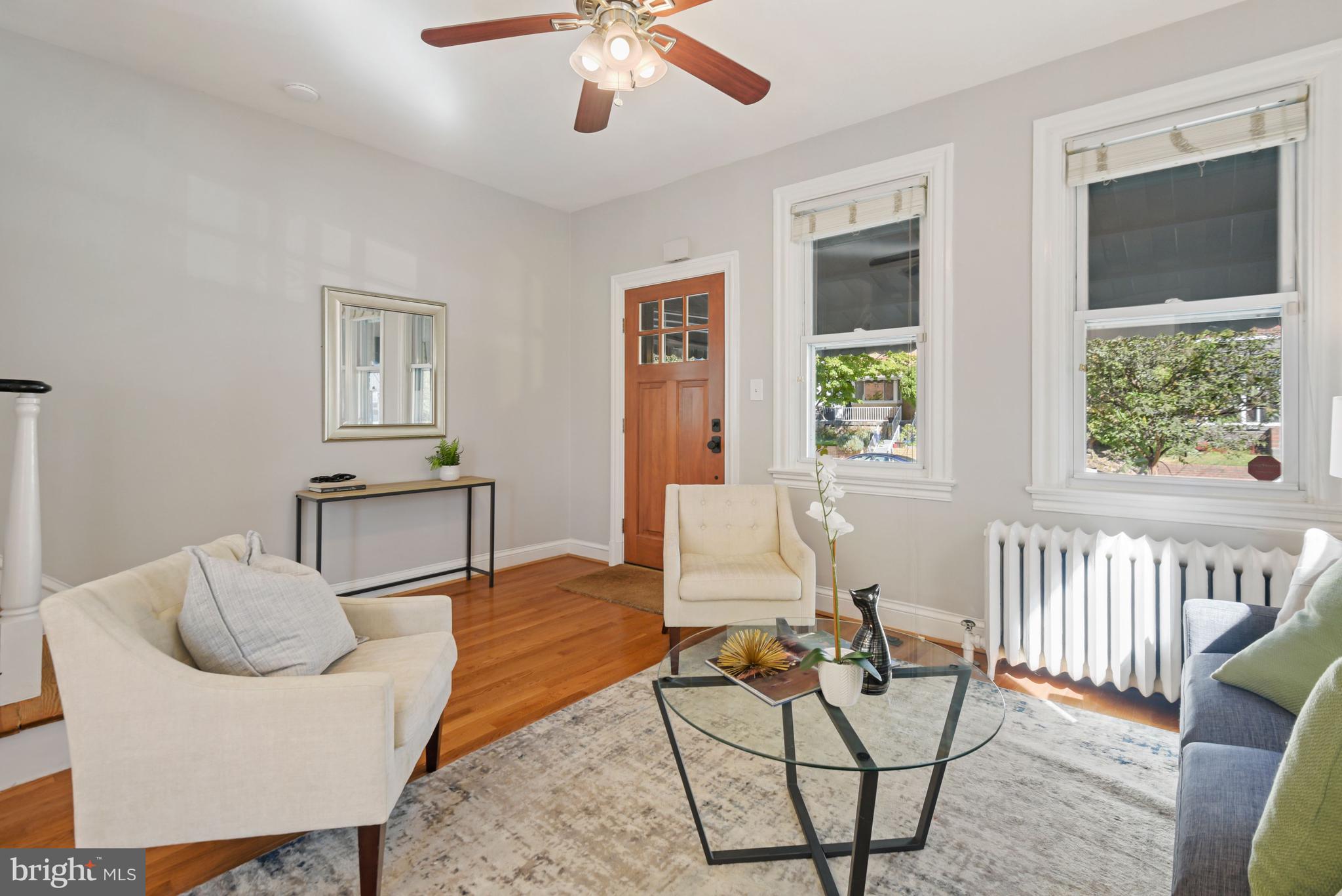 514 Tuckerman Street Northwest Washington, DC 20011 - Photo 7 of 30 New front door with Emteck hardware