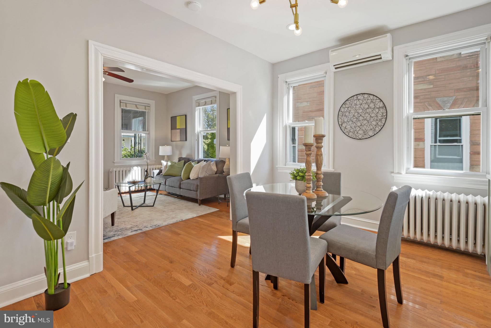 514 Tuckerman Street Northwest Washington, DC 20011 - Photo 10 of 30 Dining area looking back to living room