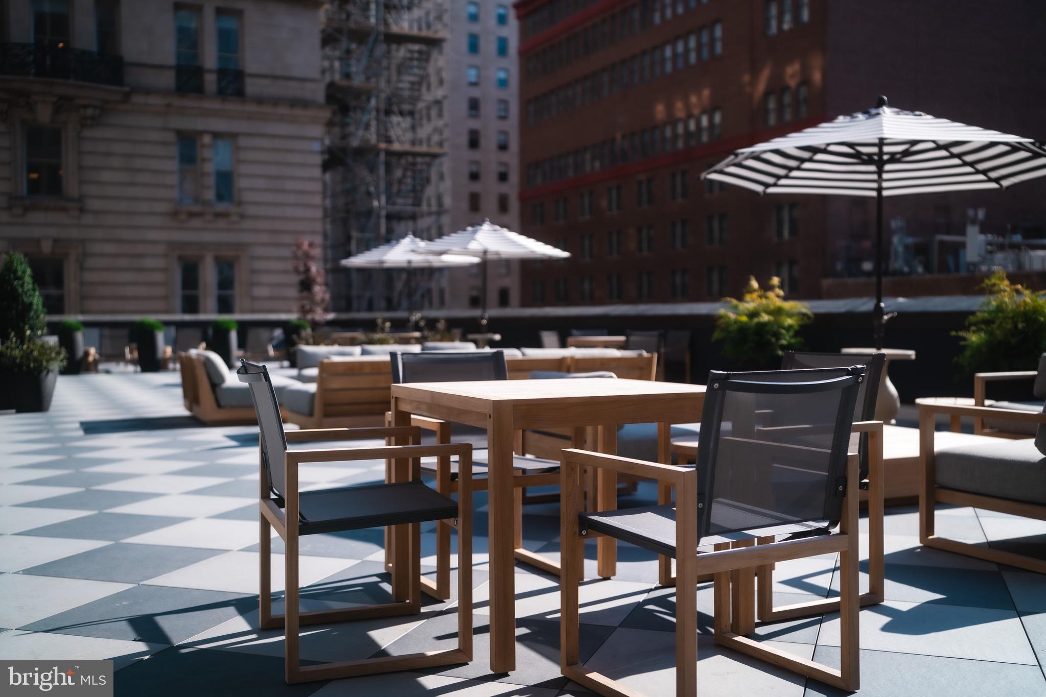 200 South Broad Street, Unit 314 Philadelphia, PA 19102 - Photo 39 of 46 a view of an outdoor space with seating