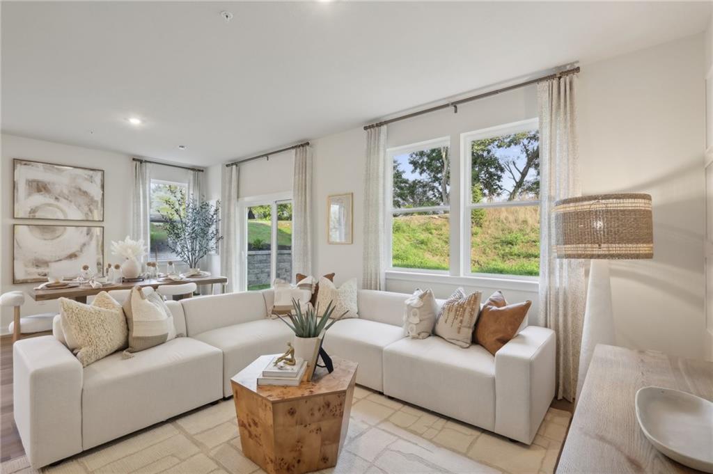 158 River Rdg Drive Coraopolis, PA 15108 - Photo 5 of 17 a living room with furniture and a large window