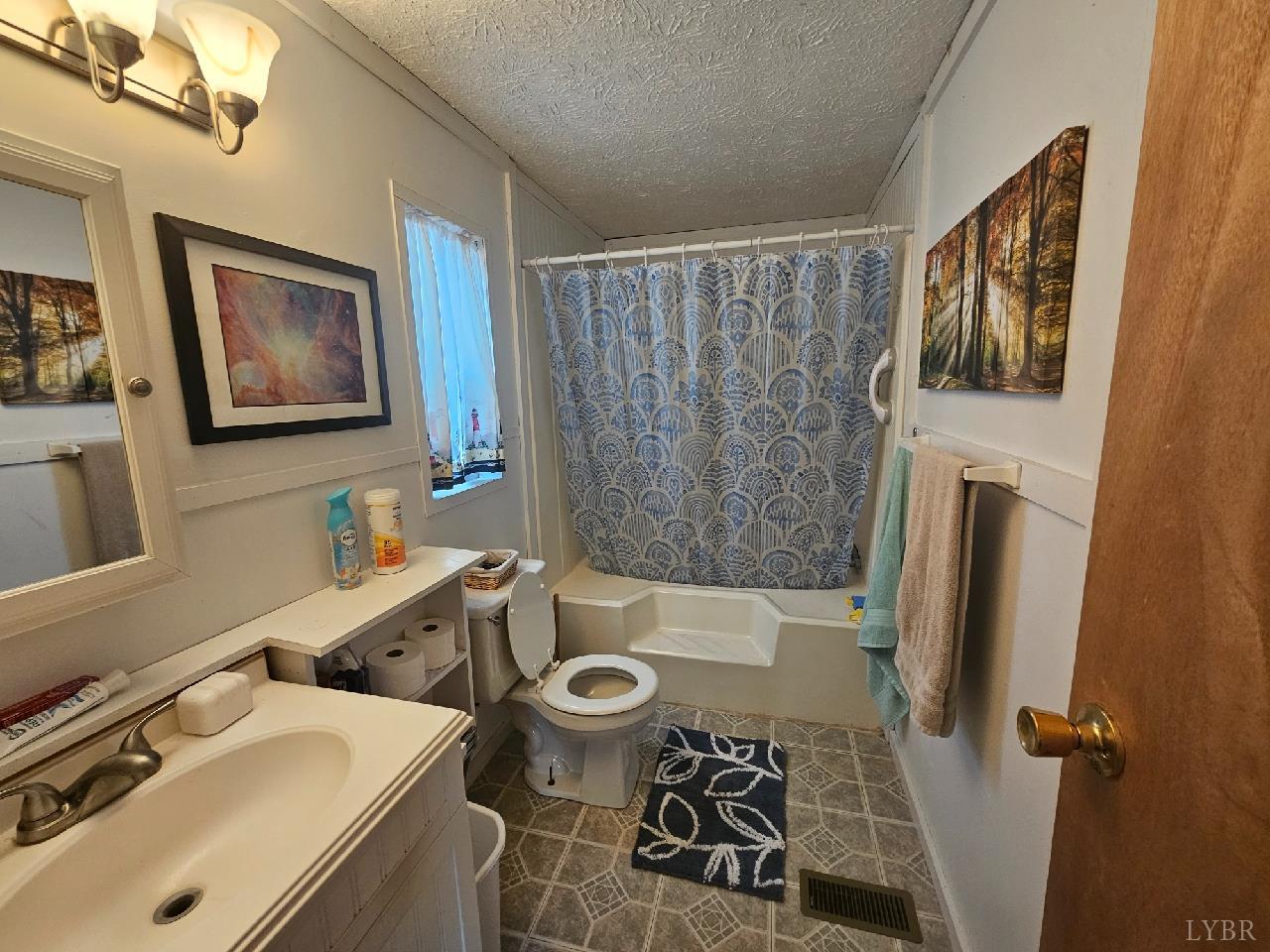 413 Plum Branch Road Lynchburg, VA 24504 - Photo 8 of 22 a bathroom with a sink toilet and shower