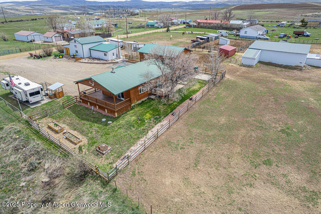 1020 Thompson Way Craig, CO 81625 - Photo 50 of 92 an aerial view of a house with a ocean view