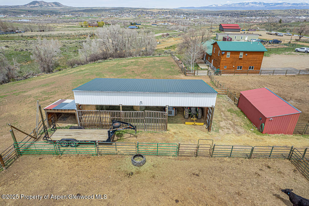 1020 Thompson Way Craig, CO 81625 - Photo 52 of 92 an aerial view of a house with a yard