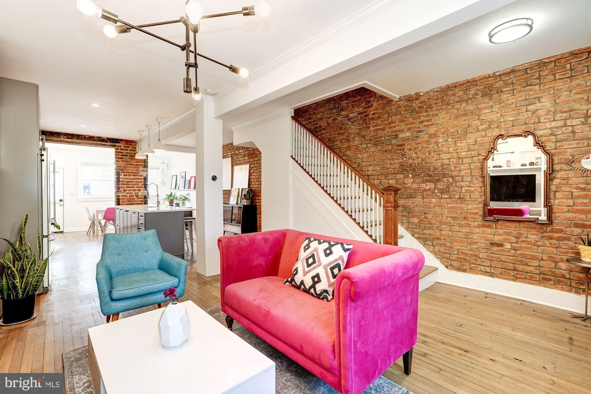 1521 Isherwood Street Northeast Washington, DC 20002 - Photo 3 of 17 Endless exposed brick walls