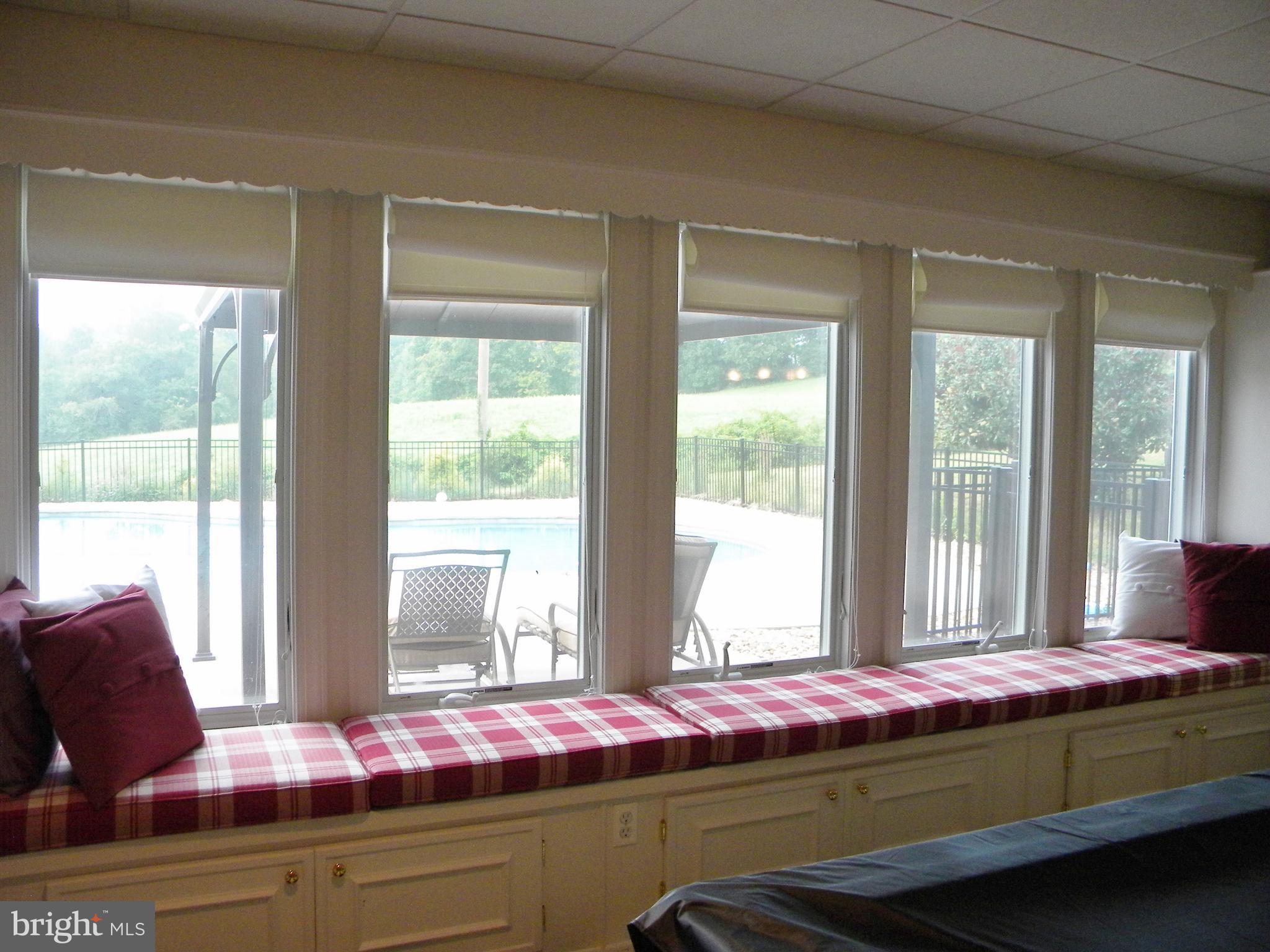 10767 Cliff Mills Road Marshall, VA 20115 - Photo 23 of 30 Basement looking out to pool and backyard