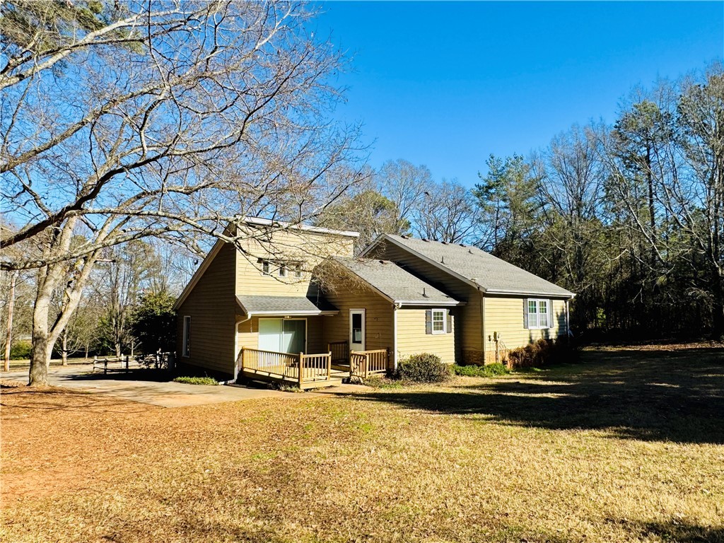 1951 Centerville Road Anderson, SC 29625 - Photo 7 of 31 Back View and Back Yard