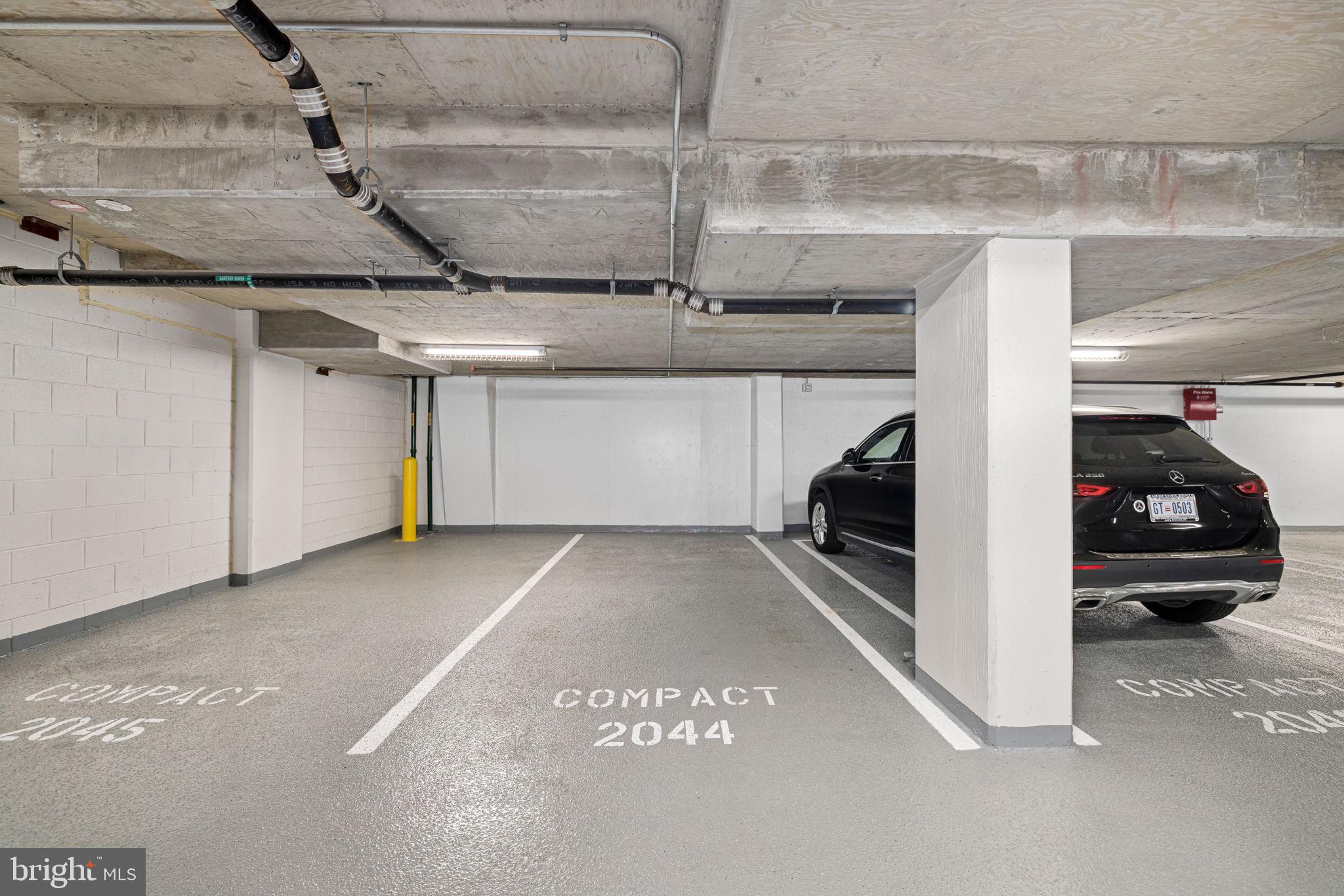 1177 22nd Street Northwest, Unit 4F Washington, DC 20037 - Photo 15 of 20 Dedicated garage parking plus storage unit