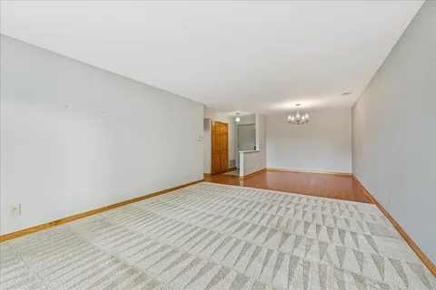 a view of empty room