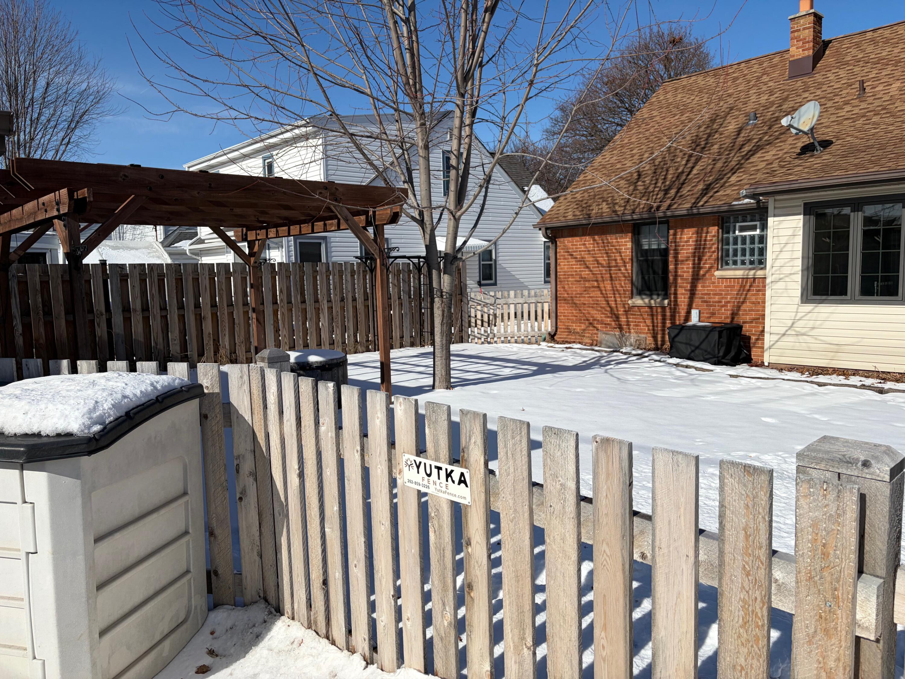 6411 West Cleveland Avenue Milwaukee, WI 53219 - Photo 12 of 41 Back Yard 2