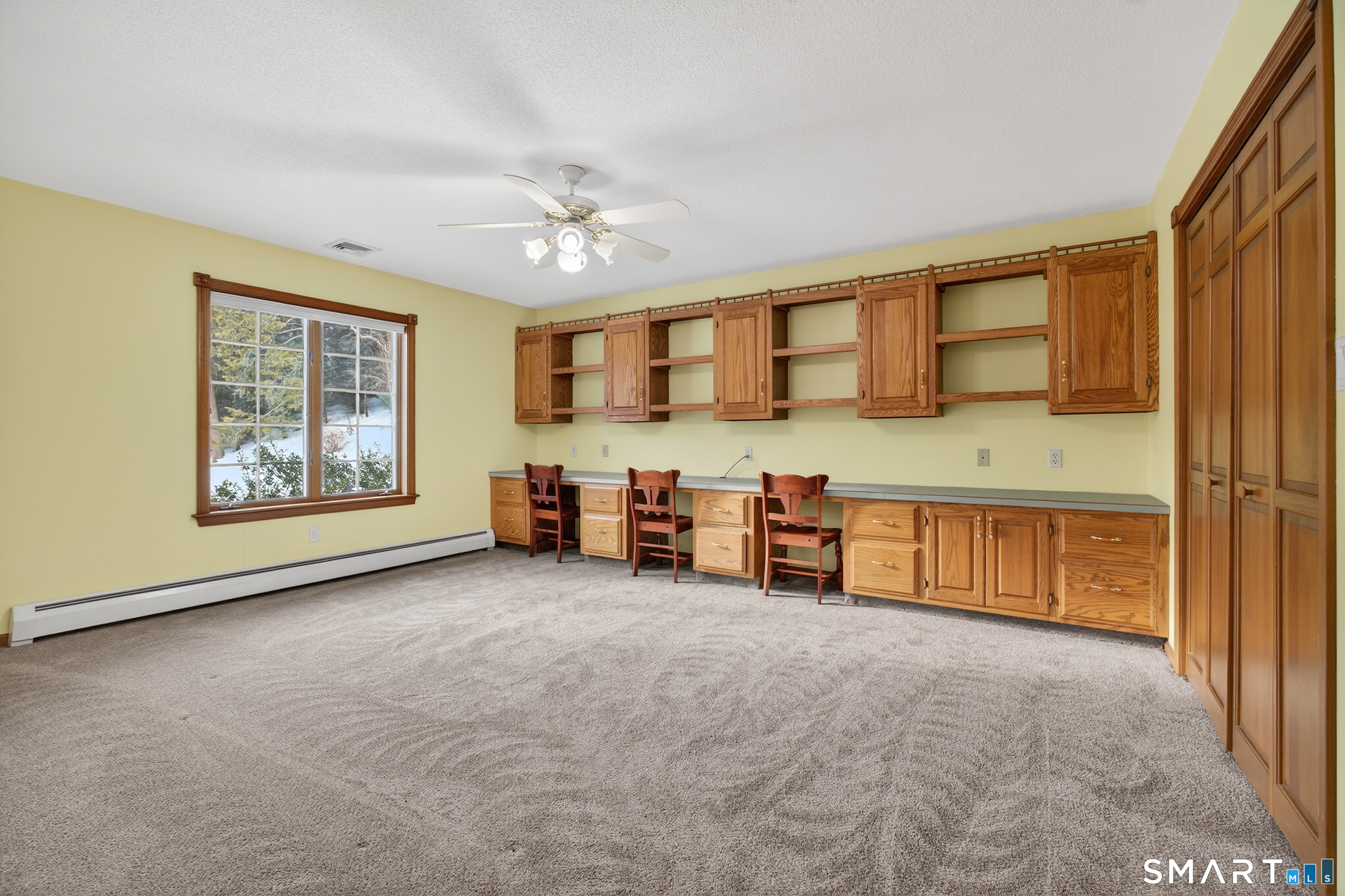61 Edwards Road Bethany, CT 06524 - Photo 30 of 40 a view of an empty room with a window