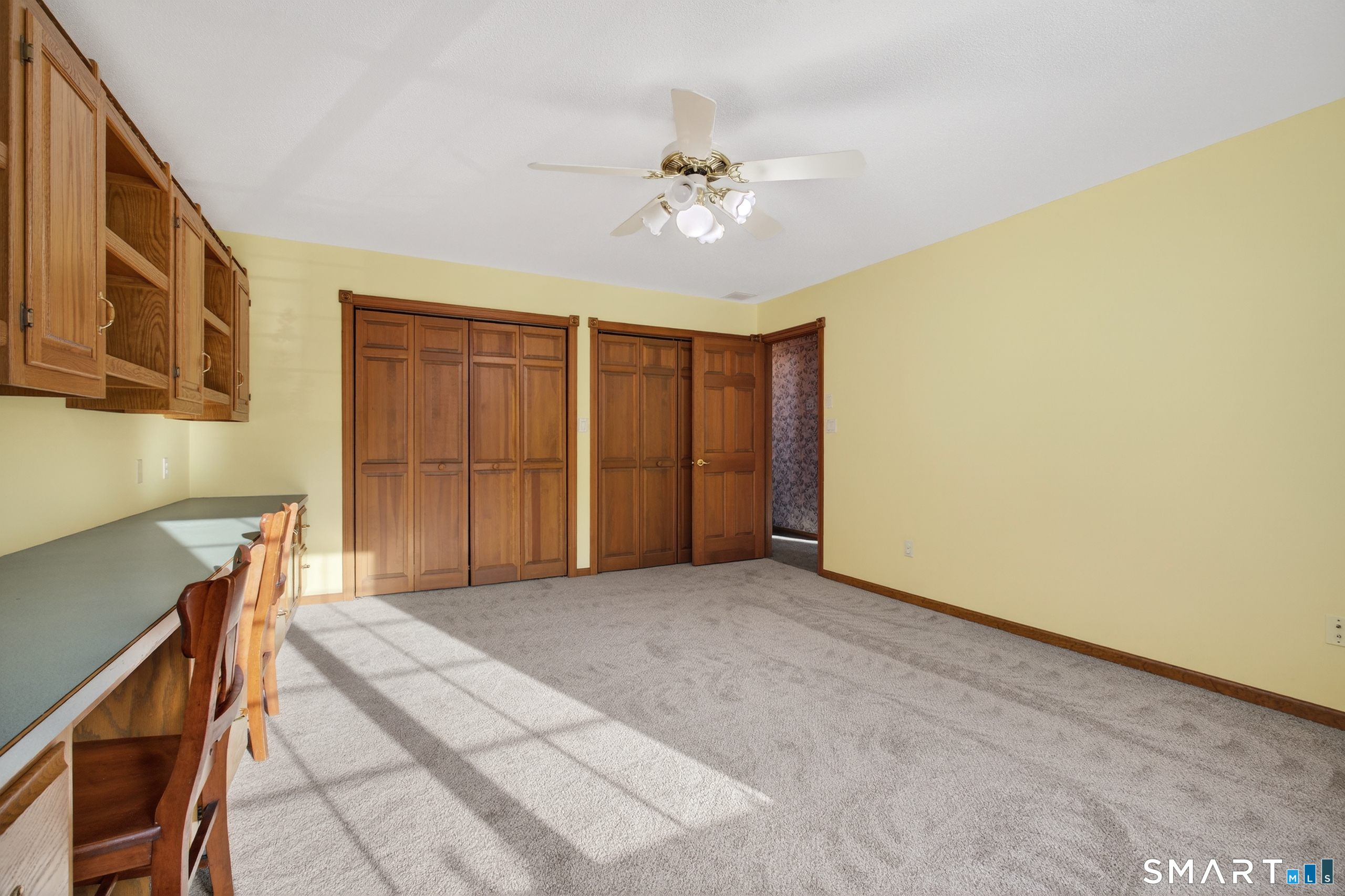 61 Edwards Road Bethany, CT 06524 - Photo 31 of 40 a view of an empty room with a fireplace