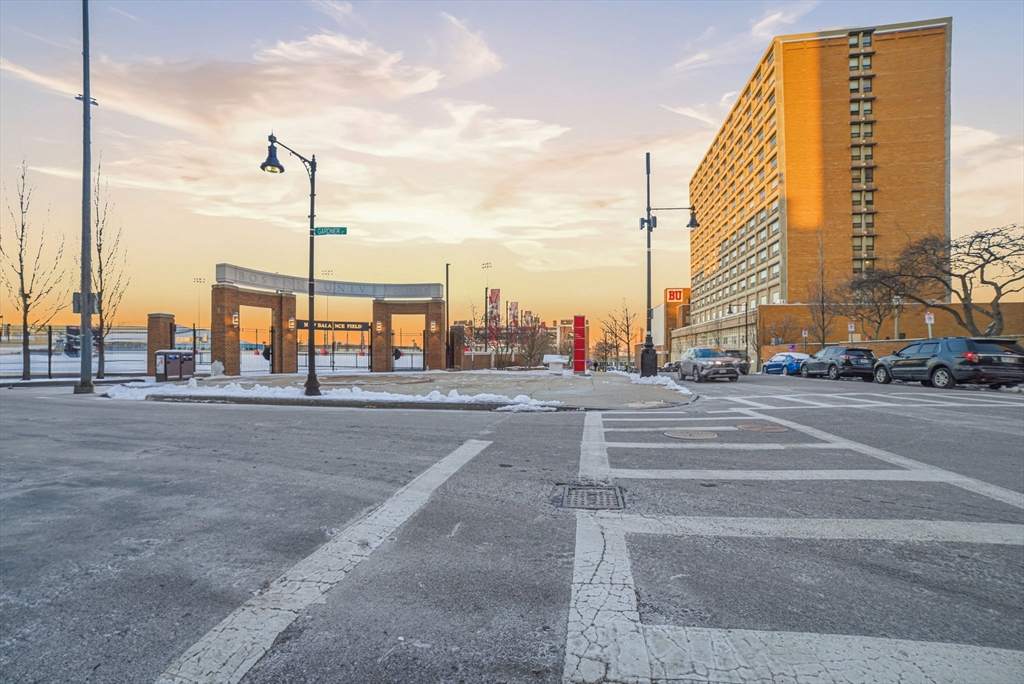 1035 Commonwealth Avenue, Unit 608 Boston, MA 02215 - Photo 8 of 13 a view of a city with tall buildings