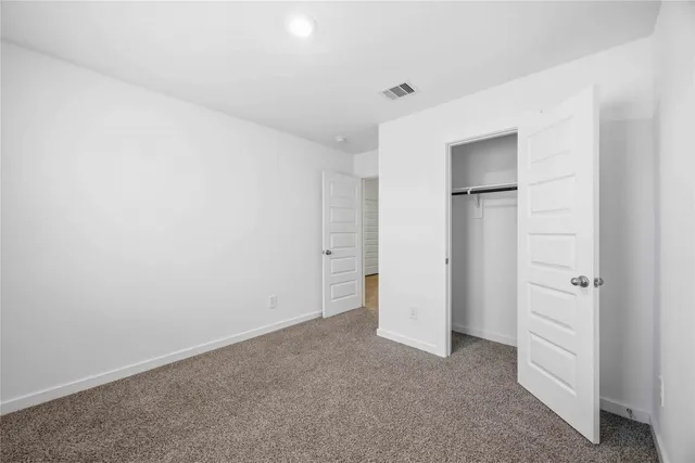 a view of empty room