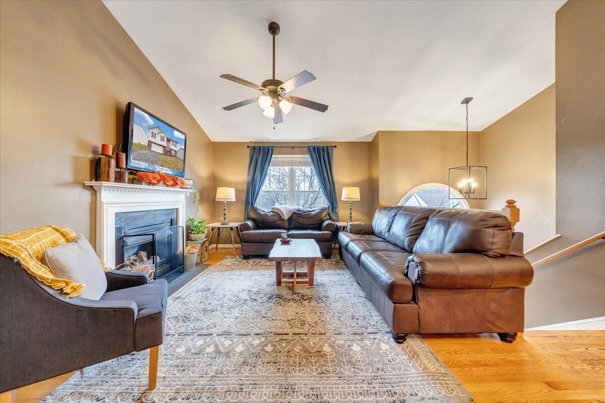 1748 Meadows Road Vinton, VA 24179 - Photo 7 of 34 a living room with furniture and a fireplace