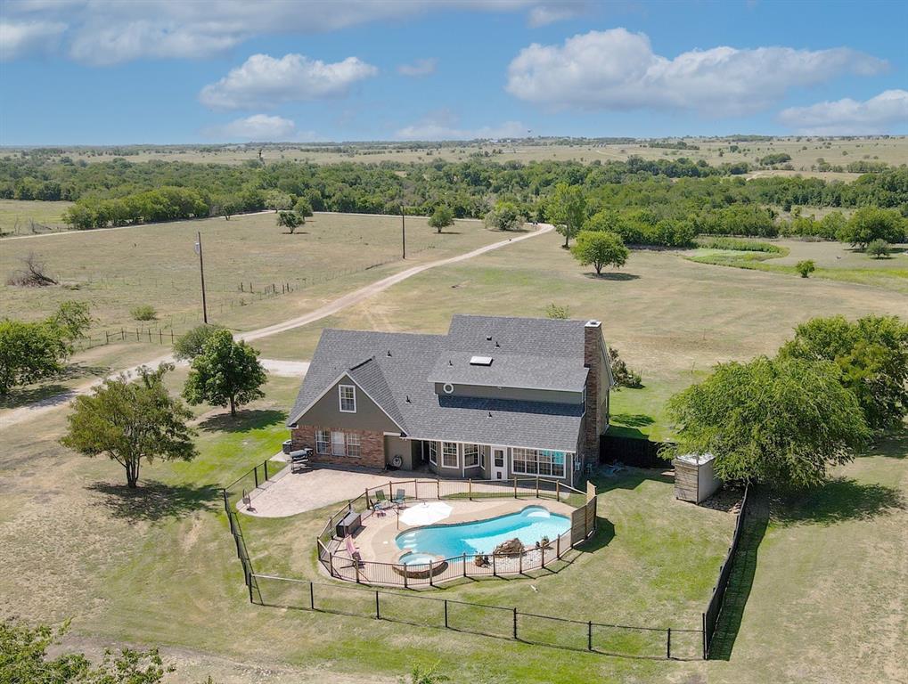 13508 Deussen Road Ponder, TX 76259 - Photo 2 of 40 a aerial view of a house with outdoor space