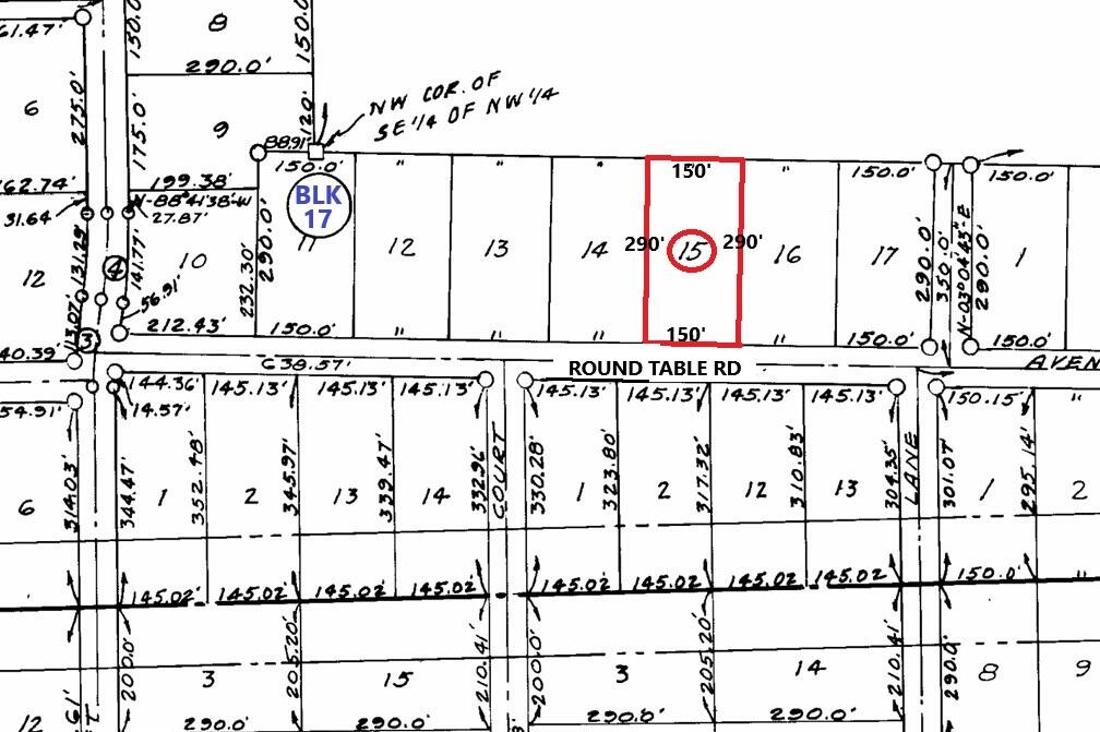 1-ac Round Table Road DeFuniak Springs, FL 32433 - Photo 7 of 7 Plat