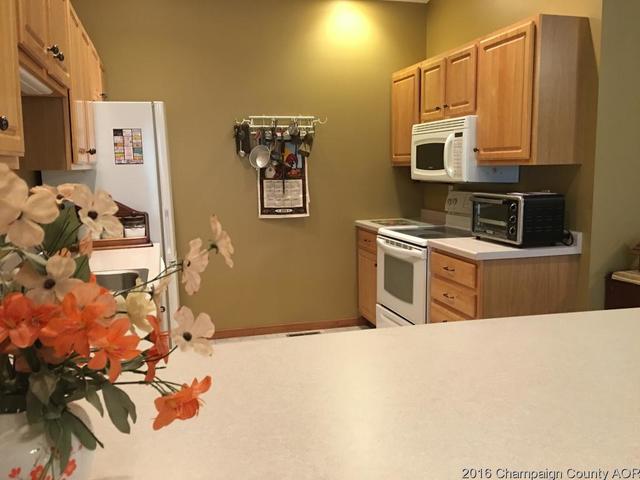 804 Kara Street St. Joseph, IL 61873 - Photo 4 of 24 a kitchen with stainless steel appliances a sink a stove top oven a chimney cabinets and a counter top space