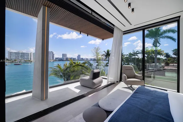 a outdoor living space with furniture