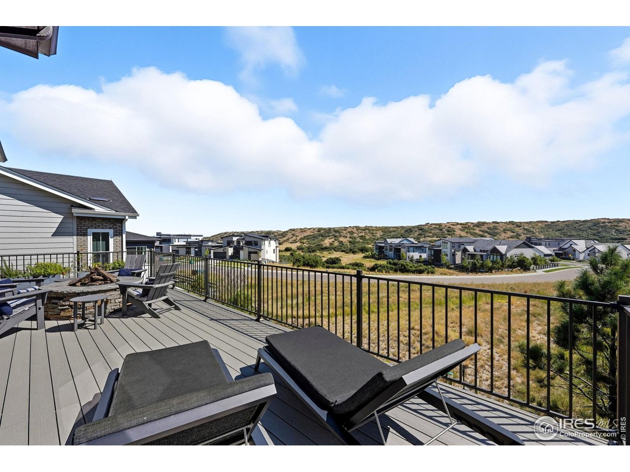 7382 Canyonpoint Road Castle Pines, CO 80108 - Photo 48 of 49 a view of a balcony with city view