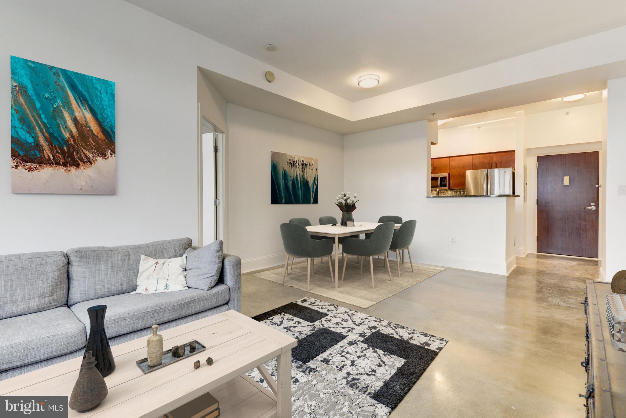 1000 New Jersey Avenue Southeast, Unit 1115 Washington, DC 20003 - Photo 4 of 25 Large Living and Dining Room