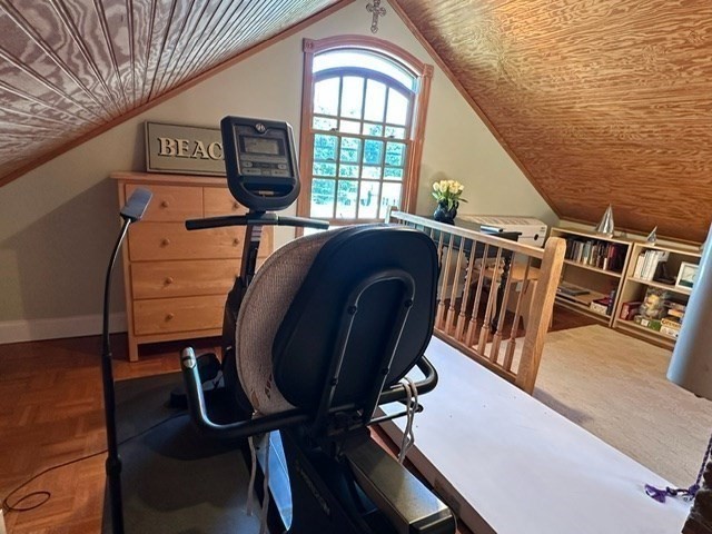 274 Poplar Street, Unit 3 Boston, MA 02131 - Photo 10 of 25 a view of a hallway with seating space