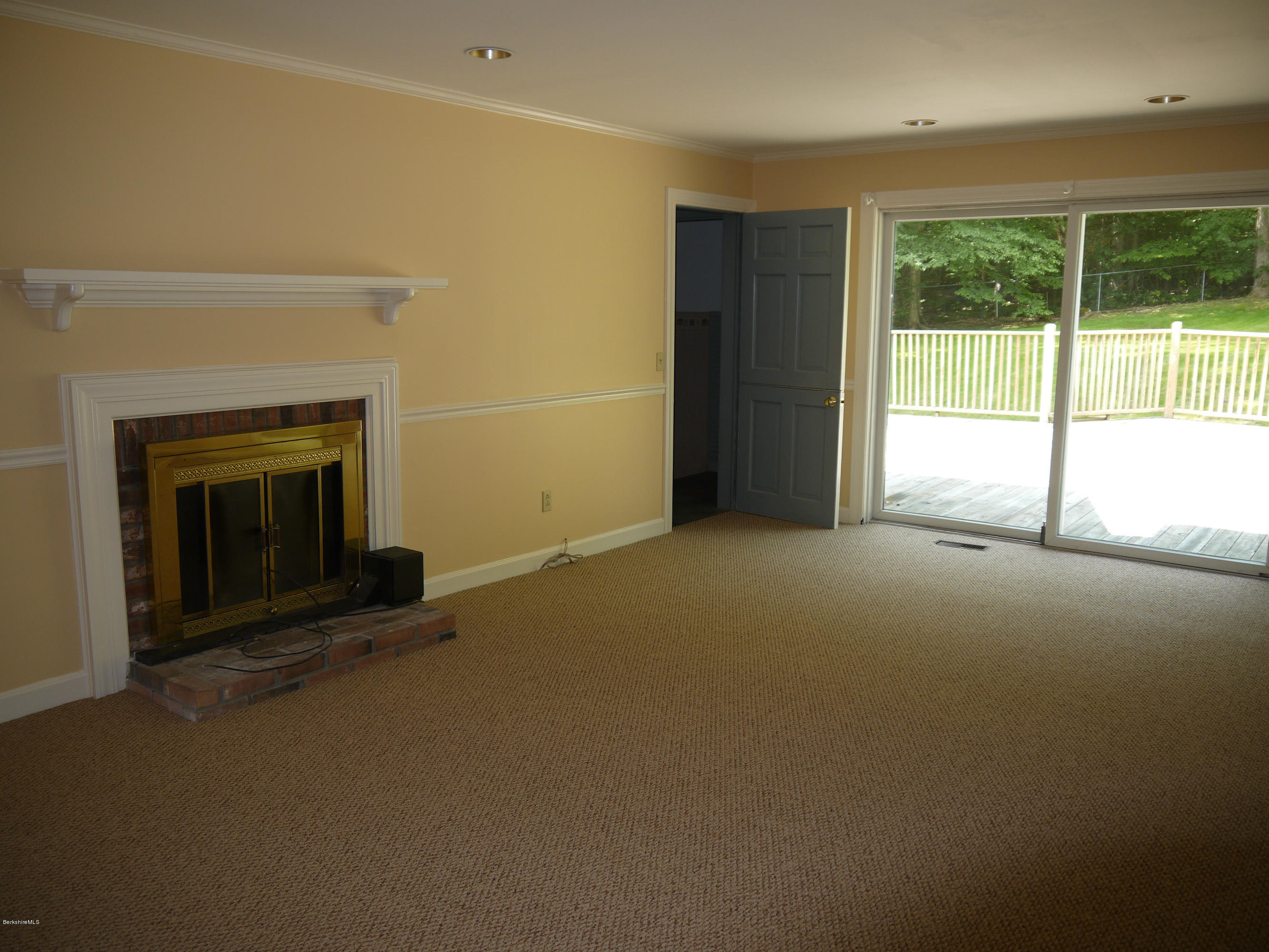 95 Scacebrook Road Richmond, MA 01201 - Photo 9 of 21 a view of empty room with floor to ceiling window