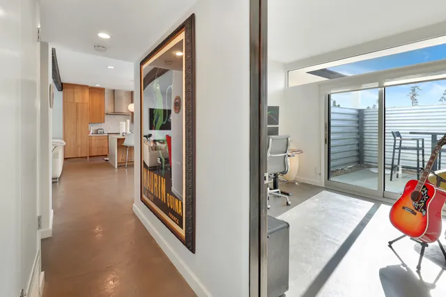 a view of a living room