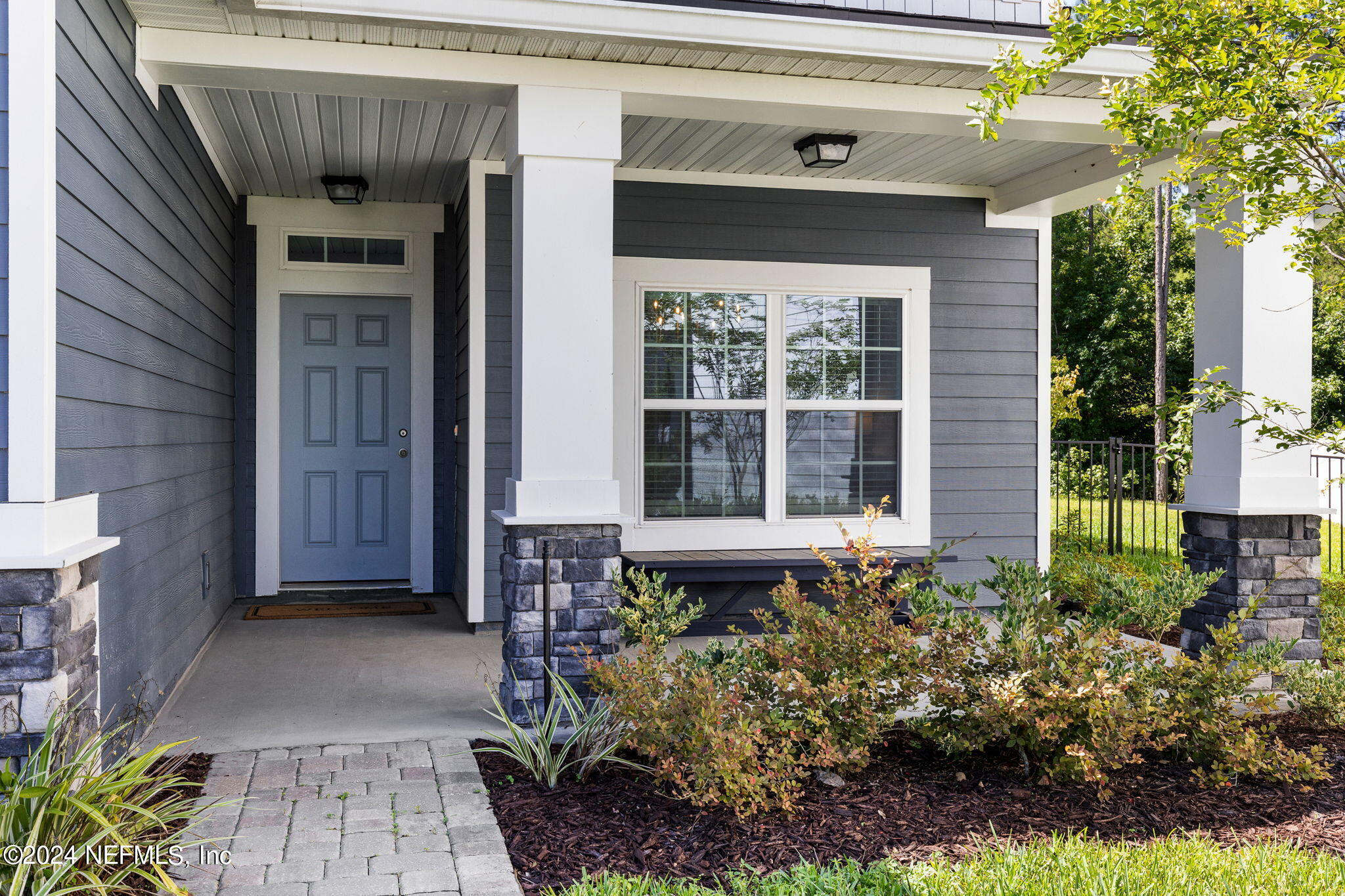 612 Watervale Drive St. Augustine, FL 32092 - Photo 3 of 28 a front view of a house with a yard