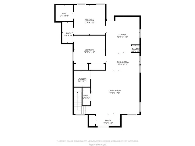 a picture of a bench in front of