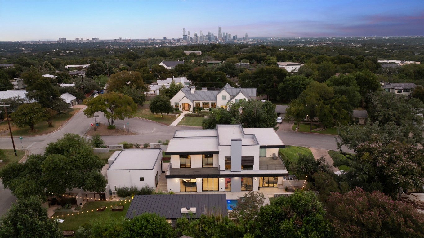 204 Westbrook Drive Austin, TX 78746 - Photo 40 of 40 an aerial view of residential houses with outdoor space and trees