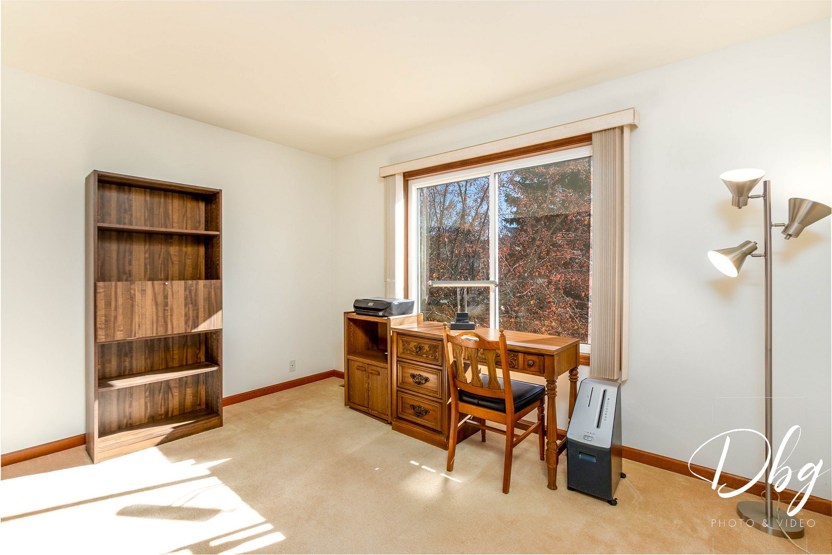 252 Carters Grove Court Grayslake, IL 60030 - Photo 19 of 69 a view of a workspace with furniture and a window