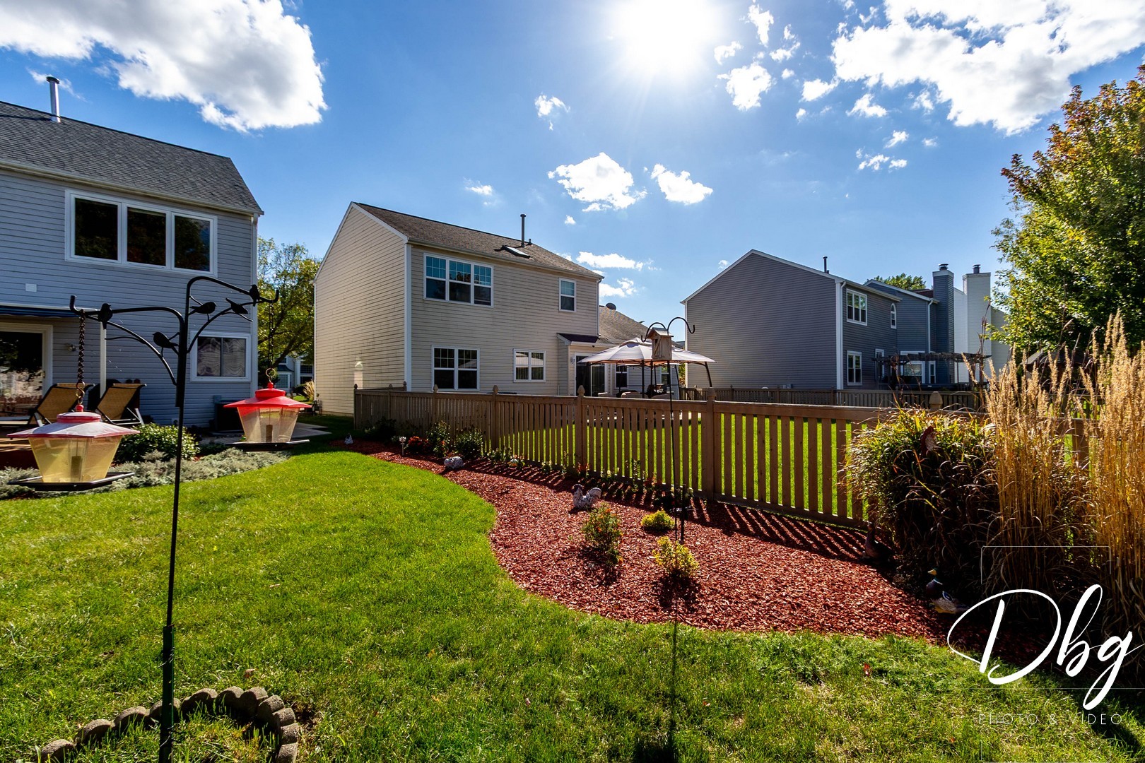 252 Carters Grove Court Grayslake, IL 60030 - Photo 35 of 69 a view of a porch with couches chairs and a yard