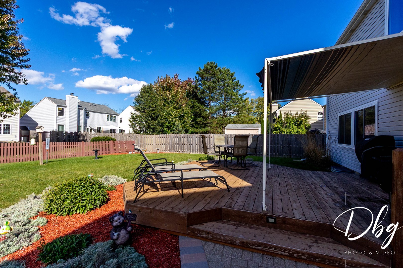 252 Carters Grove Court Grayslake, IL 60030 - Photo 39 of 69 a view of a backyard with sitting area
