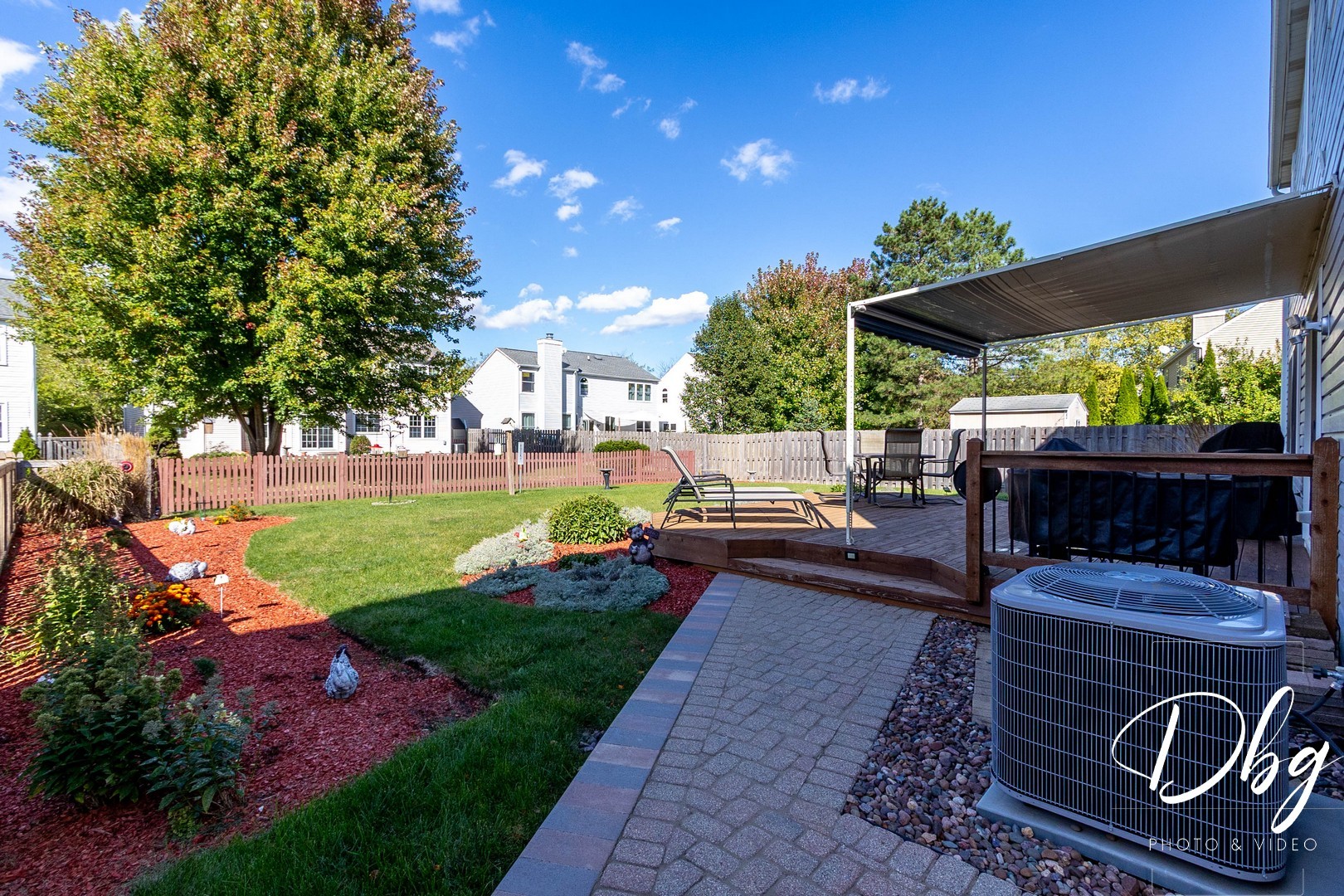 252 Carters Grove Court Grayslake, IL 60030 - Photo 44 of 69 a view of a backyard with sitting area