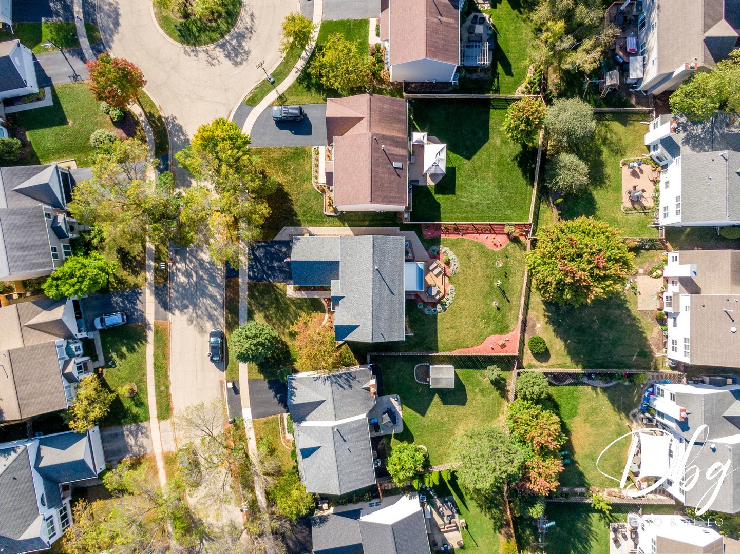 252 Carters Grove Court Grayslake, IL 60030 - Photo 50 of 69 an aerial view of residential houses with outdoor space