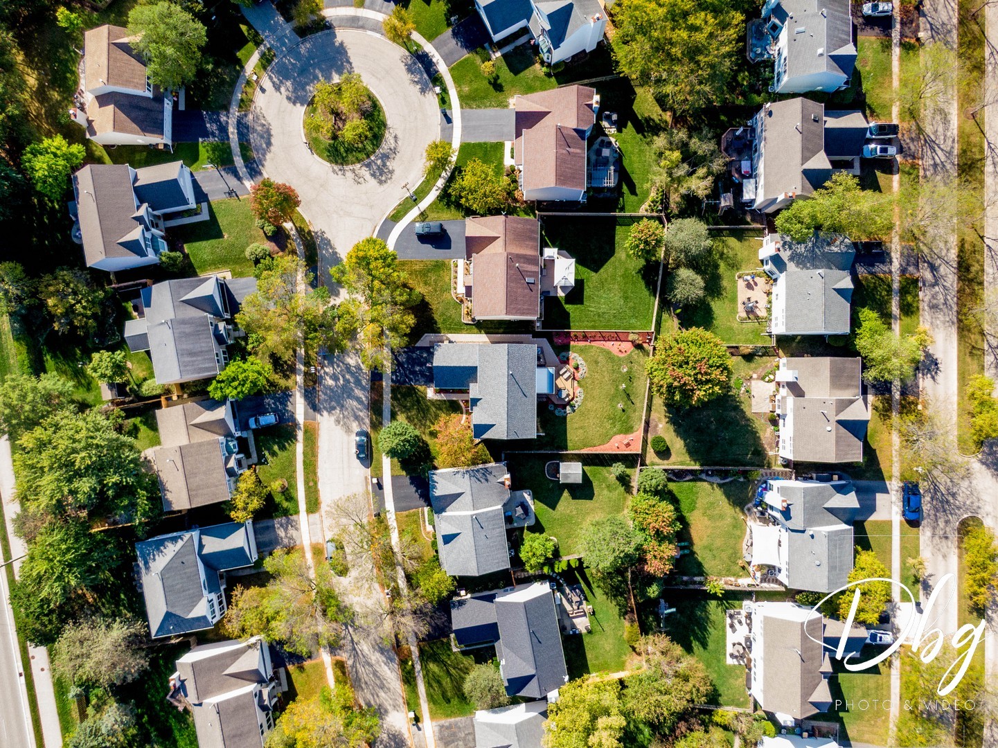 252 Carters Grove Court Grayslake, IL 60030 - Photo 51 of 69 an aerial view of multiple houses with yard