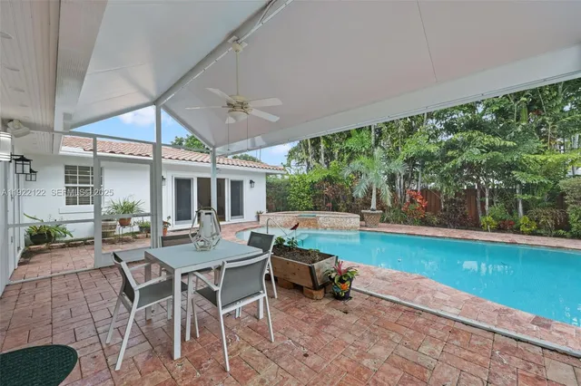 a view of a city with tall buildings