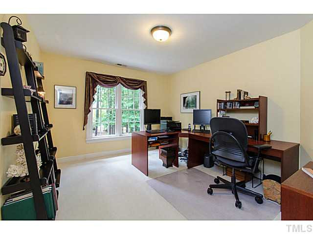 5801 Stone Spring Road Raleigh, NC 27613 - Photo 19 of 25 Bedroom is being used as a home office.