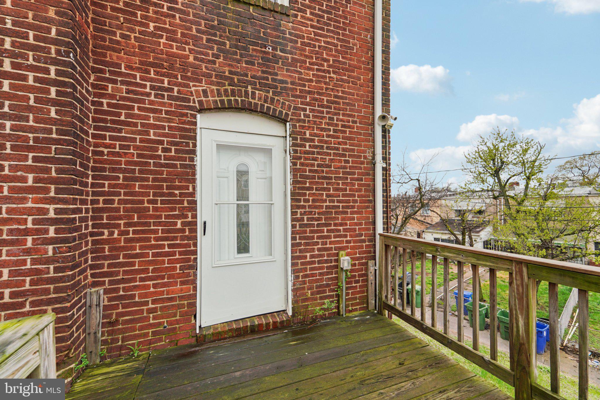 800 Stoll Street Baltimore, MD 21225 - Photo 24 of 24 a view of a balcony from a door