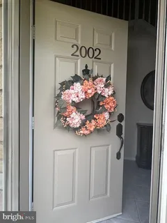 a view of a vase of flowers