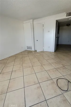 a view of room and garage