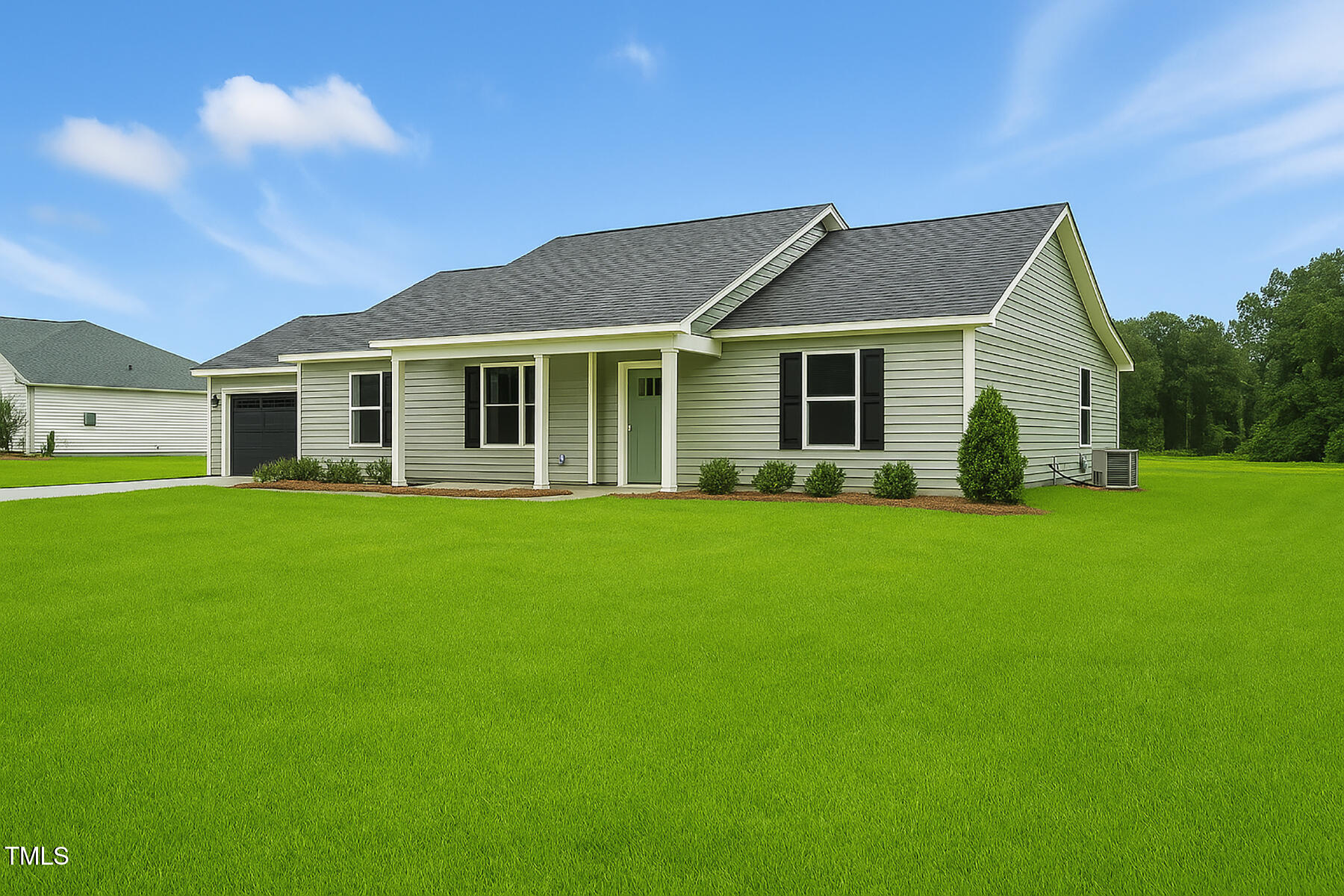 8686 Green Path Road Dunn, NC 28334 - Photo 2 of 31 a front view of house with yard and green space
