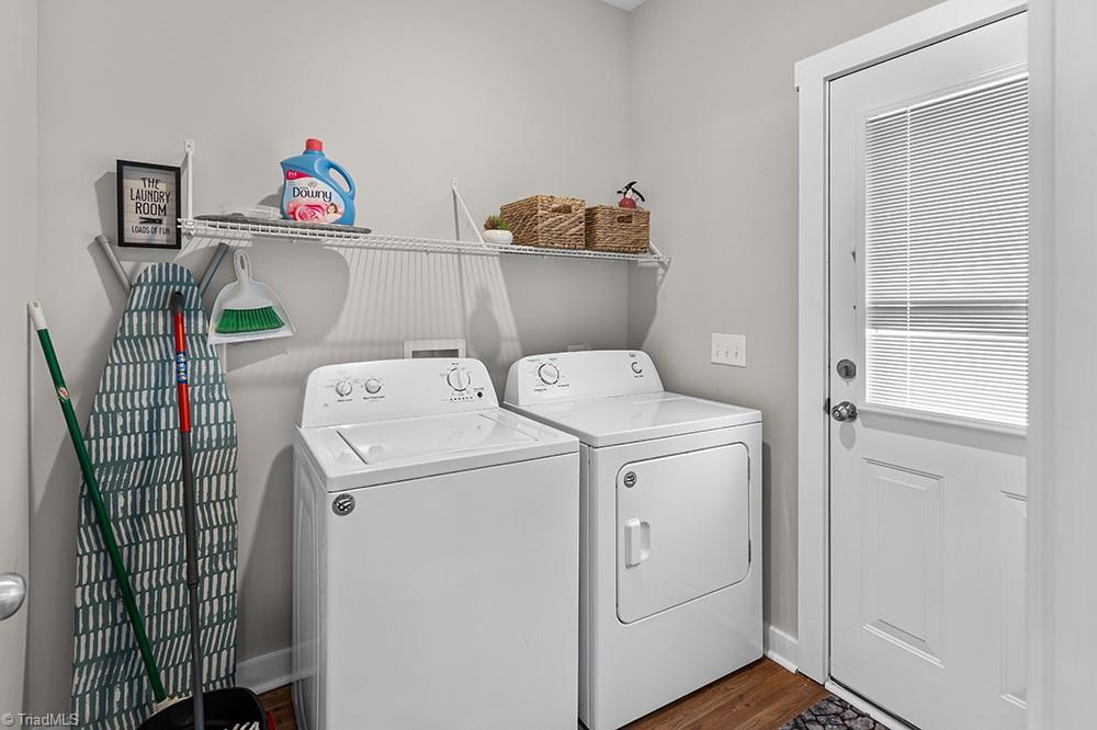 442 Weatherly Street Ramseur, NC 27316 - Photo 26 of 28 Laundry room and rear exit