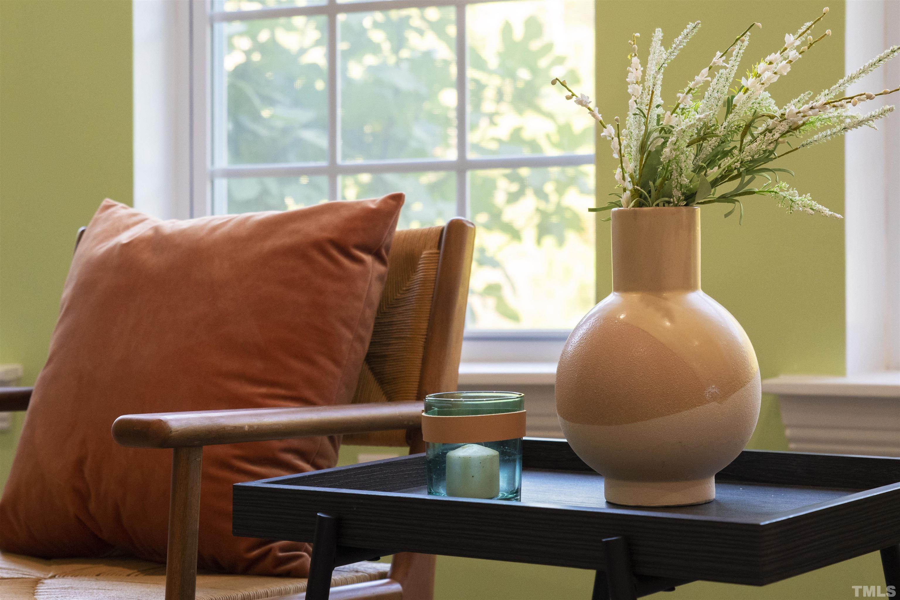 400 Alliance Circle Cary, NC 27519 - Photo 45 of 62 a living room with furniture and a floor to ceiling window