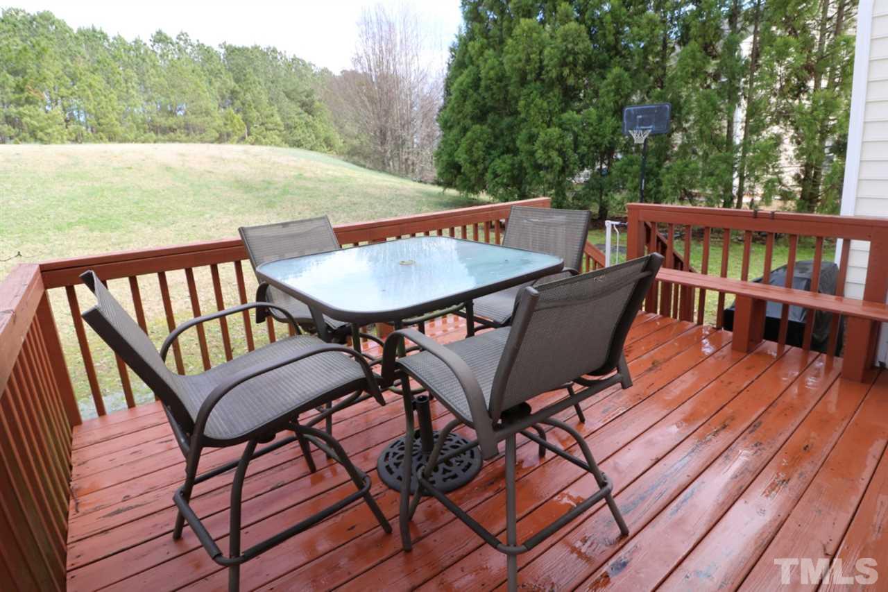 4517 Drewbridge Way Raleigh, NC 27604 - Photo 27 of 30 a view of a balcony with furniture