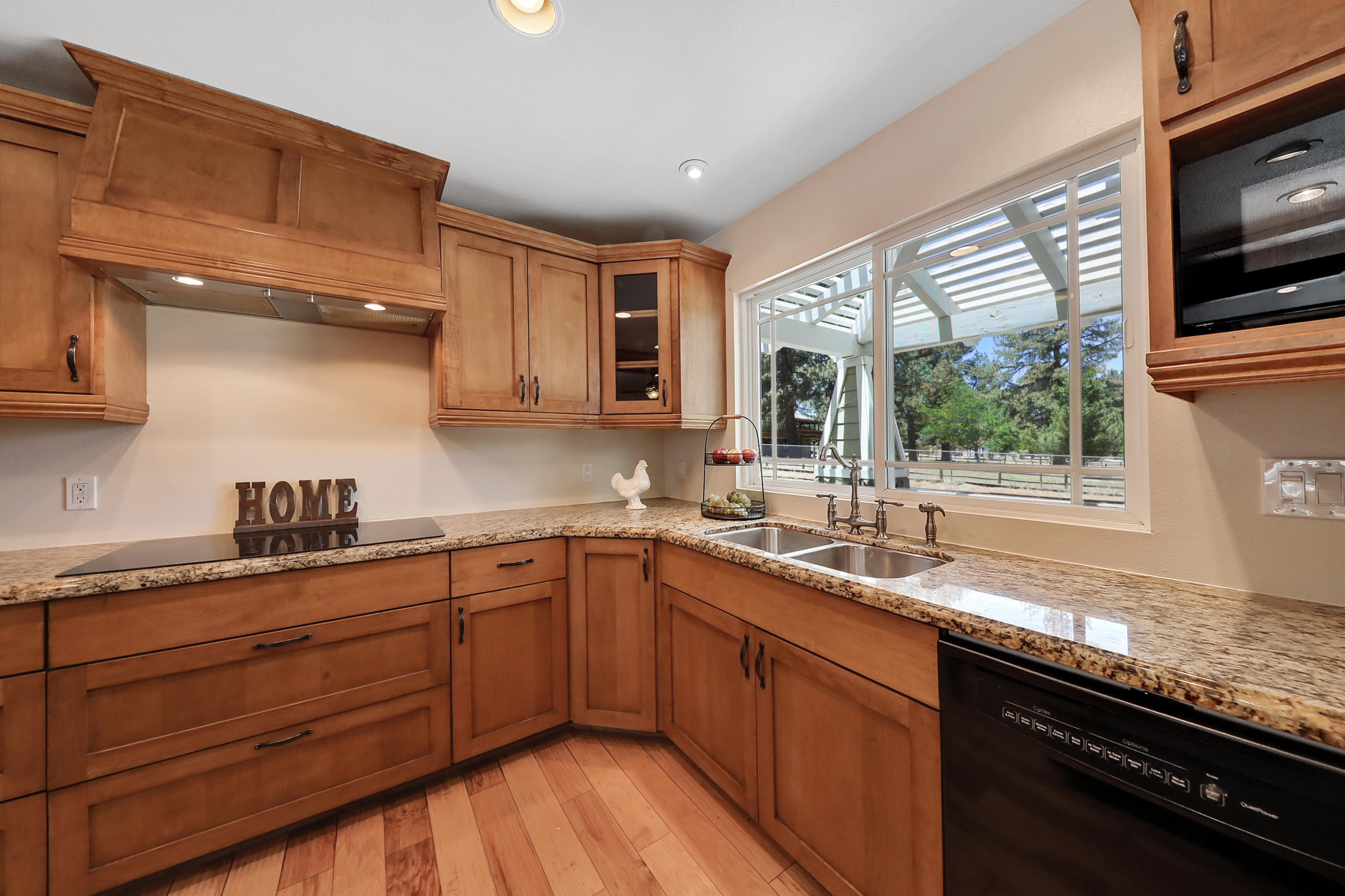 36211 Tool Box Spring Road Mountain Center, CA 92561 - Photo 12 of 26 a kitchen with a sink a window and cabinets