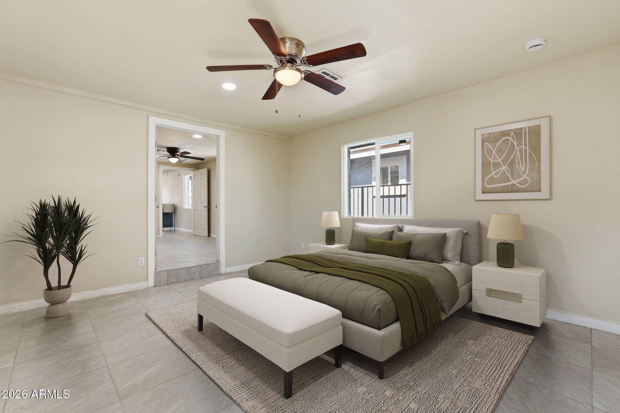 307 North D Street Eloy, AZ 85131 - Photo 10 of 23 Staged Bedroom