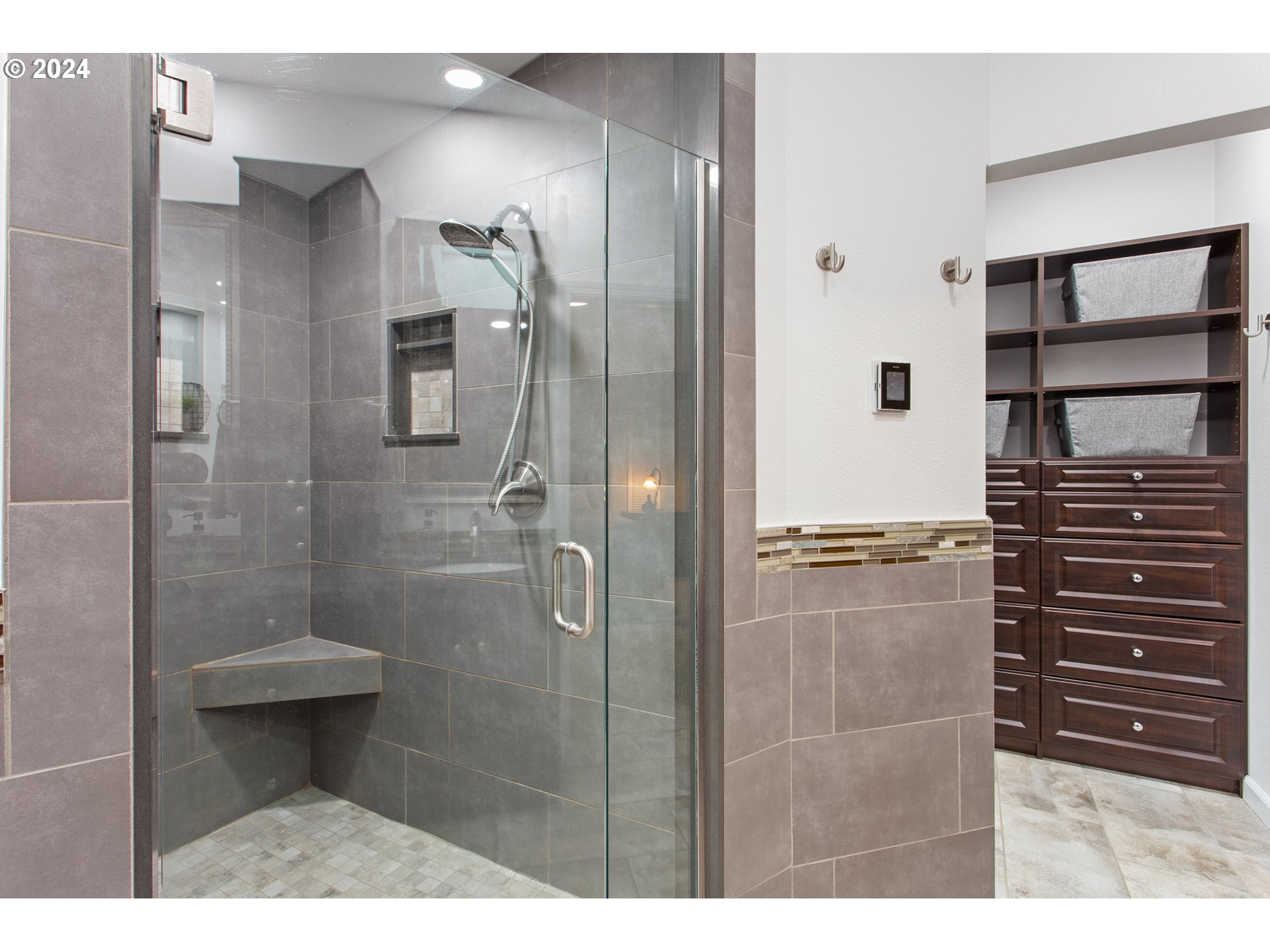 3308 Northwest 203rd Street Ridgefield, WA 98642 - Photo 15 of 41 a bathroom with a shower and a toilet